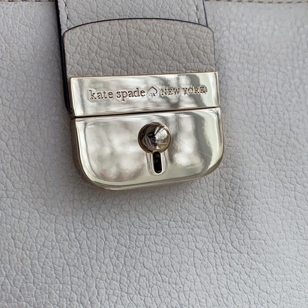Kate‎ Spade Palma Love Street Cream Satchel, NWT